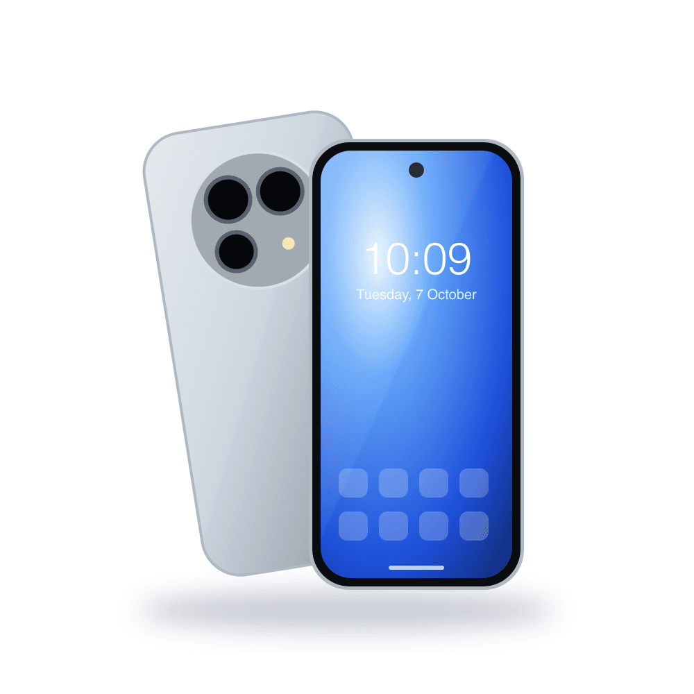 iQOO Z10 5G (8GB RAM, 256GB, Glacier Silver)